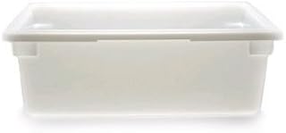 Cambro 18269P148 White Poly Food Box Storage 18" x 26" x 9", 4 Pack