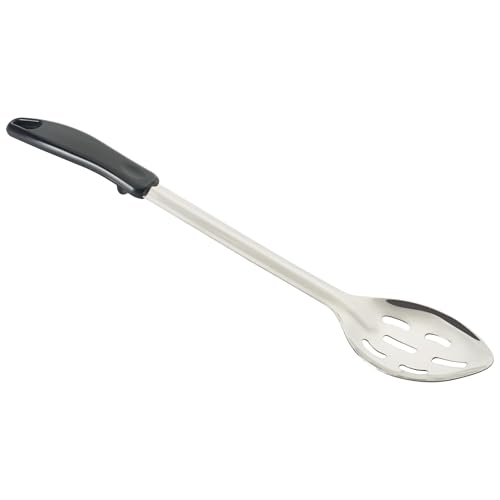 Winco Medium / Basting Spoons / Stainless Steel, Black Casserole Spoons