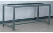 Fixed Height Box Tube Workbench Frame, 40" W X 27" D X 30-1/4"H, Black