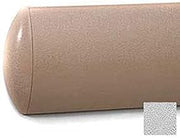 Crescent Series Wall Guard, Aluminum Retainer, 5" H x 12'L, Silver Gray
