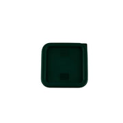CAC Poly Square Cover FSQ-24CV-G Green for Food Storage Container 2 Quart and 4 Quart by CAC China – Polycarbonate (PC)