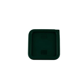 CAC Poly Square Cover FSQ-24CV-G Green for Food Storage Container 2 Quart and 4 Quart by CAC China – Polycarbonate (PC)