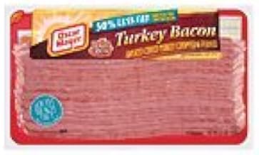 Kraft Oscar Mayer Louis Rich Sliced Turkey Bacon, 12 Ounce -- 16 per case.