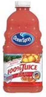 Ocean Spray Ruby Red Grapefruit 100% Juice, 64-Ounce Bottles (Pack of 8)