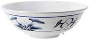 GET M-812-B Round Melamine Serving Bowl, 1.6 Quart, Water Lily (Set of 12)
