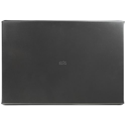Winco 18" x 12" / Steel / Black Rectangular Cake Pans