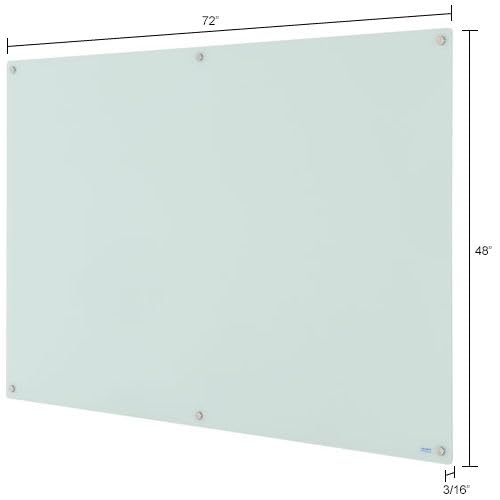 Global Industrial 72"W x 48"H / White / Industrial Dry Erase Boards