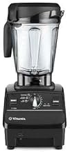 Vitamix 6500, Professional-Grade Blender with 3 Presets, 2.2 HP motor, 64oz low profile container, Black