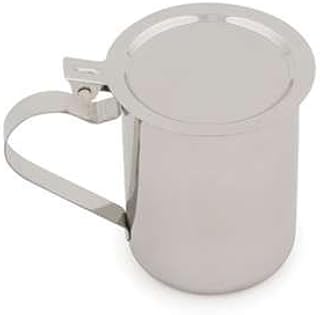 Royal Industries 10 Oz Stainless Steel Stacking Server