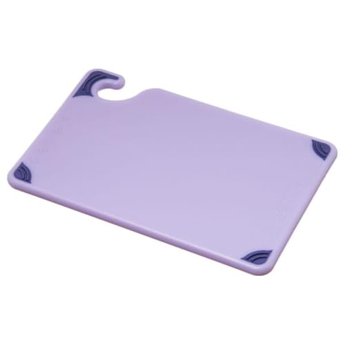 San Jamar Purple / 1 / 9"L x 6"W Cutting Boards