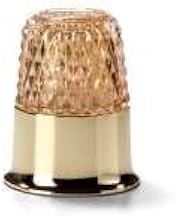 Fitter Globe for 3" Fitter Base, 3 3/8 x 2 1/2" x 3", Glass, Gold Diamond