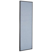 24-1/4"W x 72"H Office Partition Panel by Global Industrial – Steel, Blue, Model 277662BL