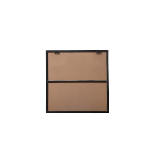 Elegant Decor Black / 24"L x 24"W / Modern Wall-Mounted Mirrors