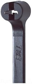 Thomas & Betts TY23MX-A Cable Tie, Nylon, 18 lb., 4", Black (Pack of 1000)