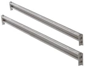 Global Industrial 72" Steel Z-Beam, Pair