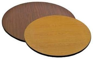 Omcan 24″ X 1″ Oak/Walnut Round Table TOP