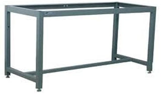 Fixed Height Box Tube Workbench Frame, 52" W X 27" D, Blue