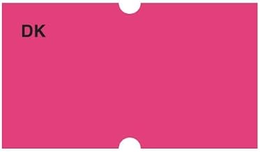 DayMark Safety Systems IT120548 Date Coder Blank Permanent Label, for DM3 SpeedyMark 10 1-Line Marking Gun, Fluorescent Pink