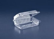 SLP40 Inline Plastics 60oz Clear Hinged Carryout 9-3/8x6-3/4x3-1/16 276 per case