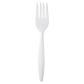 75003541 Fork Hw Pp44; White Bulk - Case of 1000