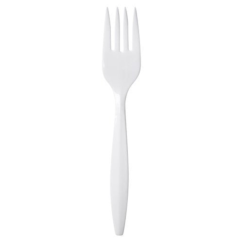 75003541 Fork Hw Pp44; White Bulk - Case of 1000