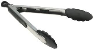 OXO Good Grips 9-Inch Locking Tongs with Nylon Heads (Pack of 3)