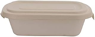 PacknWood 210APURL1001BR Pulp Rectangular Lid, Brown - 10.6 x 5.5 x 0.6 in. - 250 Piece