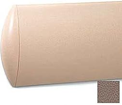 Crescent Series Wall Guard W/Rec. Plastic Clip Retainer System, 8" H x 12'L, Cafe Au Lait