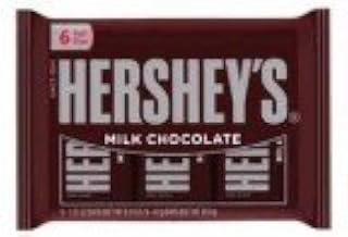 HERSHEY'S Milk Chocolate Bars 6 pk (Pack of 24)