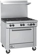 Southbend - S36D-1G - S-Series 36" Restaurant Range w/ 4 Burners & 12" Griddle