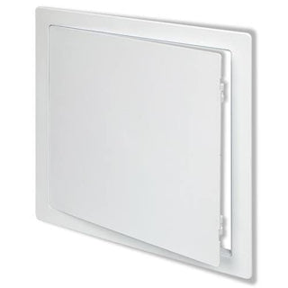 Access Door by Acudor – 12"L x 12"W x 1"H, Plastic, White, Model PA0808