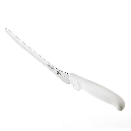 Mercer Culinary 8" / White / Offset Bread Knife 8 Inch Boning Knives