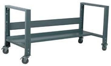 Basic Mobile Frame W/Solid Bottom, 27" D X 76" H, Blue
