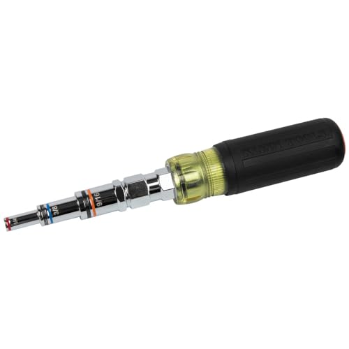 KLEIN TOOLS 9-in-1 Nut Driver / Black / 1 Nut Drivers