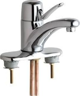 Chicago Faucets 2201-4ABCP Single Lever Lav Faucet W/ Pu