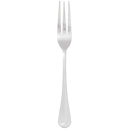 12-Piece Lafayette 3-Tine Dinner Fork Set by Winco – 1, Stainless Steel, Silver, Model 0015-05