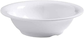 American Metalcraft DBN32WH Melamine Narrow Rim Bowl, White, 32-Ounces
