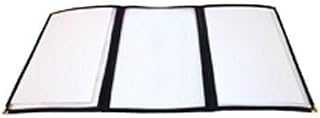 Winco PMCT-9G Tri-Fold Menu Cover, 9.5 X 12-In, Green - Menu Covers-PMCT-9G