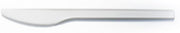 KITCH24/7 Compostable White Knives, 6.4 inch, PLA Bioplastic, 1000 per Case
