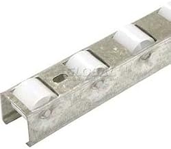 96TRACK-C ROLLER TRACK WITH CLIPS, 96"L