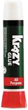 Krazy Glue Original Crazy Super Glue All Purpose Instant Repair, (Pack of 5) (Green, Pack of 4)