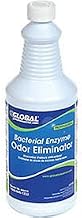 Global Industrial Bacterial Enzyme Odor Eliminator, Case Of Six 1 Quart Bottles