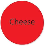 DayMark - 111243 - DuraMark 1 in Round Cheese Label