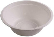 KITCH24/7 White Classic Molded Fiber Bowl, 12 Ounce - 1000 per case