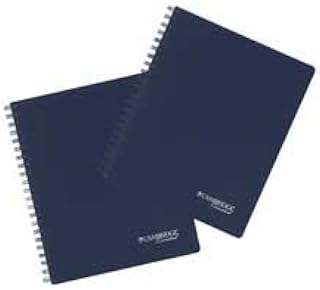 Mead Hardbound Notebook with Pocket, Legal Rule, 11 x 8 1/2, White, 96 Sheet Pad