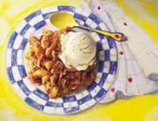 SWEET STREET DESSERTS Sweet Street Unsliced Cinnamon Crumble Apple Crisp - 4 per case.