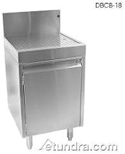DBCB-48-48 x 24 Underbar Drainboard Cabinet w/Doors