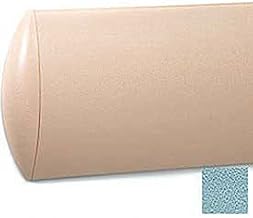 Crescent Series Wall Guard, Aluminum Retainer, 8"H x 12'L, Stormy Blue