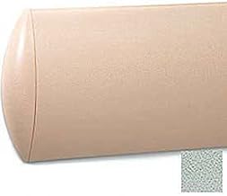 Crescent Series Wall Guard, Aluminum Retainer, 8"H x 12'L, Sea Foam