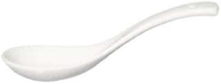CAC China 5 1/2 inch Bone White Soup Spoon 72 Ct